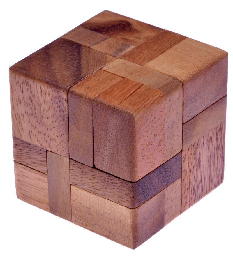 Wooden puzzle 3d cube как собрать